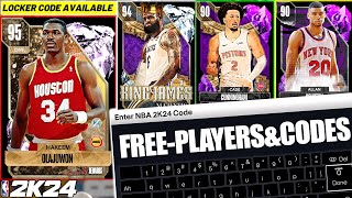 4 FREE LOCKER CODES TO POWER UP YOUR MyTEAM IN NBA 2K24 [upl. by Weidar]