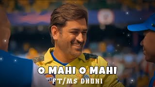 Ms Dhoni New WhatsApp Status  O Mahi  Ft Ms Dhoni [upl. by Janeen]