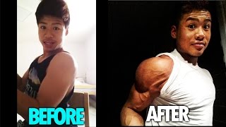 MY 1 YEAR INCREDIBLE BODY TRANSFORMATION  Before to After [upl. by Sreip]