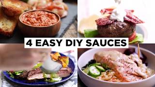 Every Great Dish Needs a Sidekick 4 Easy DIY Sauces That Will Save the Day [upl. by Arocet]