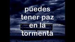 Paz en la tormenta con letra  Rene Carias [upl. by Shanie423]