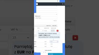 Błędny kurs przeliczenia walut na fakturze  faktura korekta Fakturowniapl [upl. by Naehs]