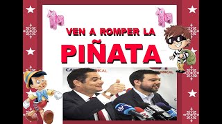 GALÁN y VARGAS LLERAS ¿LES FREGAMOS LA PIÑATA PALABRAS MAYORES [upl. by Atirehc]