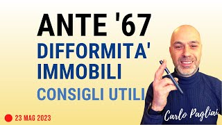 Ante 67 difformità immobile catastale e urbanistica [upl. by Nuris]