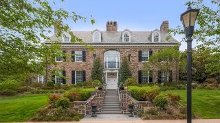 Magnificent Stone Georgian Colonial in Baltimore Maryland [upl. by Dailey710]