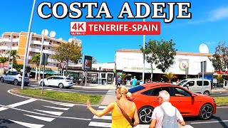 TENERIFE  COSTA ADEJE  Look at the Current Situation in this Place ☀️ 4K Walk ● April 2024 [upl. by Secundas]