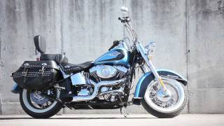 HarleyDavidson Softail fitted with Akrapovič Open Line exhaust system [upl. by Lenox]