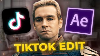 HOW TO Make A TikTok Edit I After Effects Tutorial [upl. by Nymassej763]