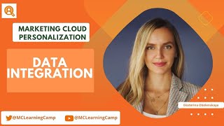 Marketing Cloud Personalization Day5  Data IntegrationEkaterina Obolenskaya [upl. by Blancha]