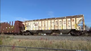 CN Southbound Mixed Train 101924 Marshfield WI [upl. by Marga]