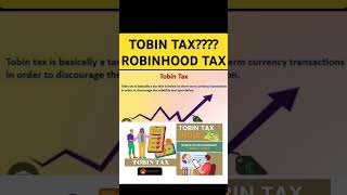 TOBIN TAX OR ROBINHOOD TAX  INDIAN ECONOMY wbcs wbpscclerkship ssccgl pscmiscellaneous [upl. by Eardnaed]