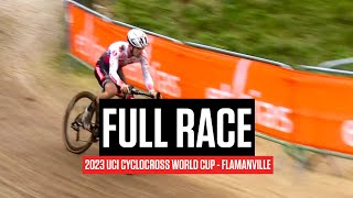 FULL RACE 2023 UCI Cyclocross World Cup Flamanville [upl. by Ireva]