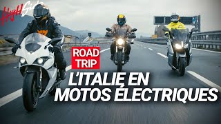 Roadtrip  LItalie en motos électriques [upl. by Ardnuasal779]