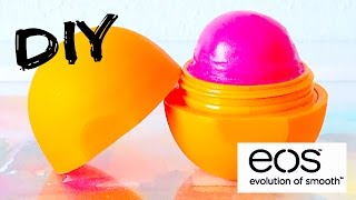 DIY tinted EOS lip balm EASY [upl. by Adnocahs]