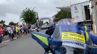 quotLe Tour des Bénévolesquot Tour cycliste du PoitouCharentes en NouvelleAquitaine 2022 [upl. by Cock]