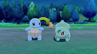 Camping With Bulbasaur Charmander amp Squirtle For Over An Hour  Pokemon Sword amp Shield [upl. by Mis]