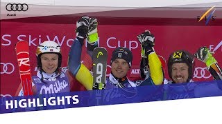 Matts Olsson prevails in Alta Badia Parallel Giant Slalom  Highlights [upl. by Sisto]