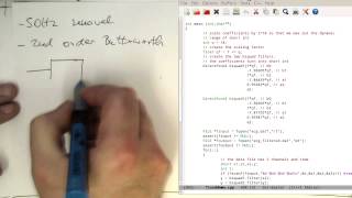 Fixed point IIR filters C demo 0004 [upl. by Emalee658]