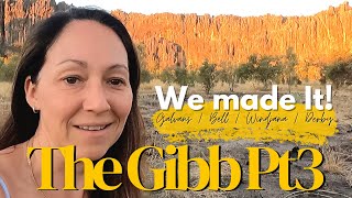 Gibb Part 3  We made it Galvans  Bell  Windjana Gorge  Silent Grove Camp  Derby [upl. by Antonetta]