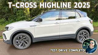 TCROSS HIGHLINE 2025  Test Drive Completo Nos Mínimos Detalhes [upl. by Curnin]