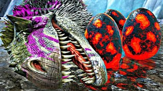 ENVENENARAM A MAMÃE YUTIRANNOS DINOSSAUROS ARK SURVIVAL EVOLVED PTBR [upl. by Brazee]