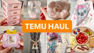 TEMU SHOPPING HAUL  Produkte Live Testen [upl. by Negiam]