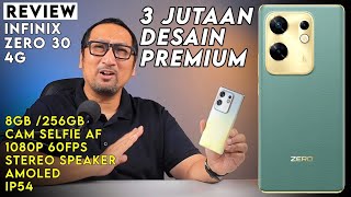 HP 3 Jutaan Desain Tipis Keren Tahan Air Review Infinix Zero 30 4G [upl. by Steffie]