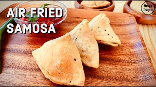 Samosa In Air fryer  Air fried Samosa  Samosa Recipe [upl. by Niwrad237]