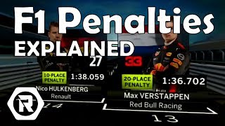 F1 Penalties Explained  RacerThoughts 13 [upl. by Nahtnhoj381]