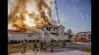 JFRD responds to a house fire with hidden fire [upl. by Steiner111]