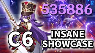 「Chevreuse」C6 Insane Showcase  Genshin Impact [upl. by Stoeber805]