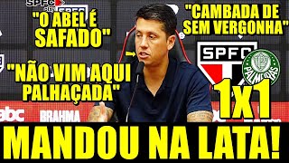 RASGOU O VERBO COLETIVA DE THIAGO CARPINI APÓS SÃO PAULO X PALMEIRAS [upl. by Samira]