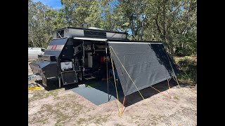 Ezytrail Parkes 15 MK3  Ezylite Room  Annex Setup [upl. by Leorsiy905]