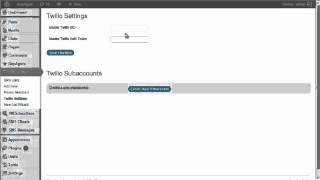 SMS Wordpress  Installation and Twilio credentials [upl. by Zeculon]