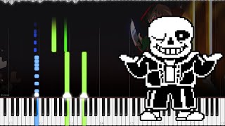 undertale  MEGALOVANIA  LyricWulf Piano Tutorial on Synthesia  OST 100 [upl. by Atilef671]