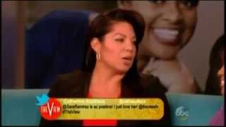 Sara Ramirez interview  The View  November 11 2013 [upl. by Damha419]