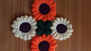 Crocheted Flower Blankets A Floral Fantasy in Yarn [upl. by Eilyak]