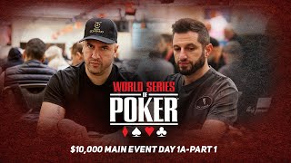 WSOP Main Event 2024  Day 1a with Michael Mizrachi amp Phil Galfond [upl. by Piks]