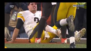 Browns vs Steelers FULL fight  Myles Garrett Mason Rudolph  Thursday Night Football [upl. by Ibloc]