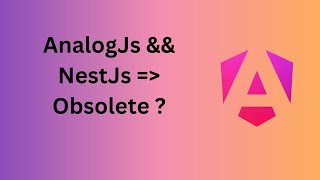 Angulars New RFC NestJS amp AnalogJS Obsolete The Spoiler Probably Yes But Watch to Find Out [upl. by Celle176]