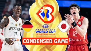 Germany 🇩🇪 vs Japan 🇯🇵  Full Game Highlights  FIBA Basketball World Cup 2023 [upl. by Lletnohs]