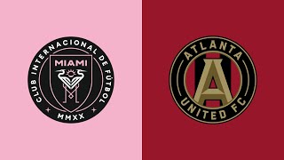 HIGHLIGHTS Inter Miami CF vs Atlanta United FC  July 25 2023 [upl. by Nottus957]