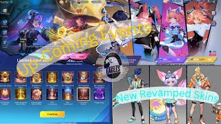 UpComing Events In MLBB and Revamped Skins Designs MLBB UPDATES [upl. by Karim787]