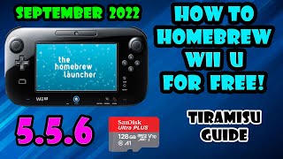 How to Homebrew Wii U 556 Tiramisu guide Working MAY 2023 [upl. by Aggri]