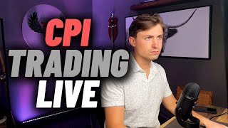 A1 Trading Show  Live Trading CPI  SPX500 DXY GBPUSD June 13th New York Session [upl. by Starlene]