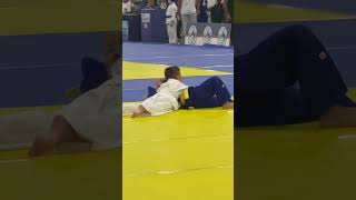 Judo kids Kiryl Karnitski Belarus ⚪️🔴⚪️ usopen judo bantam4 under 26 kg white belt judo [upl. by Adiaz]