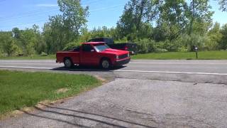 1990 Chevy S10 with 383 stroker just hitting it [upl. by Levania]