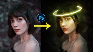 Creating a glow effect in 2 minutes  photoshop tutorial [upl. by Notyep]