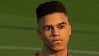 MASON GREENWOOD  FACE TUTORIAL FIFA 20 FIFA 21 [upl. by Nnaerb]