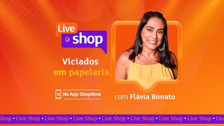 LIVE SHOP  Viciados em papelaria [upl. by Joeann]